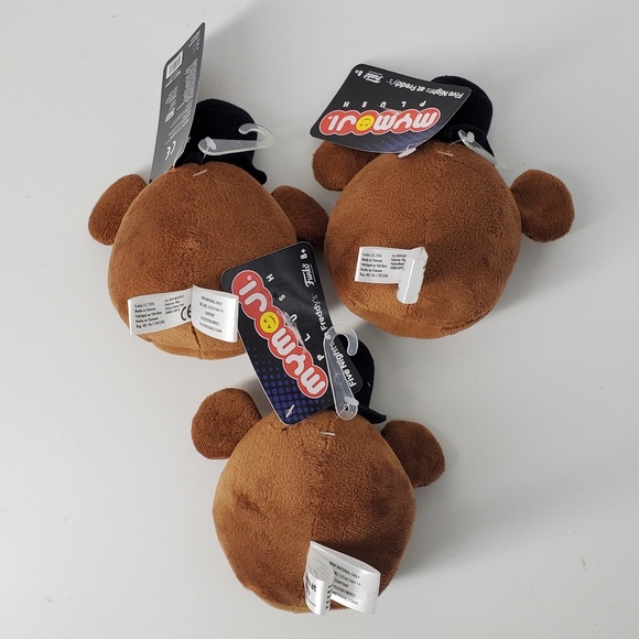 Mymoji Plush Freddy Head Five Nights at Freddys FNAF Funko 6 Inch NWT Lot - Picture 2 of 5